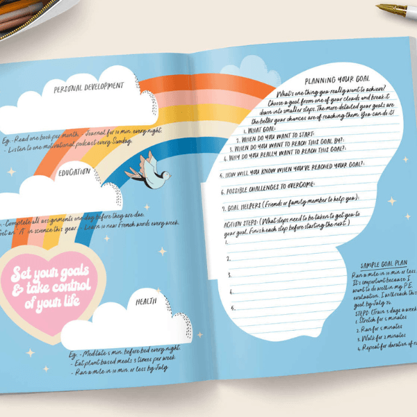self love journal for teen girls